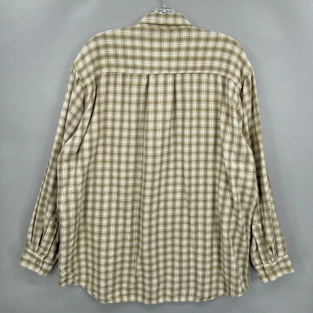 Vintage Levis Shirt Mens XL‎ Workshirt Plaid Button Up Baggy Grunge Skater 90s
